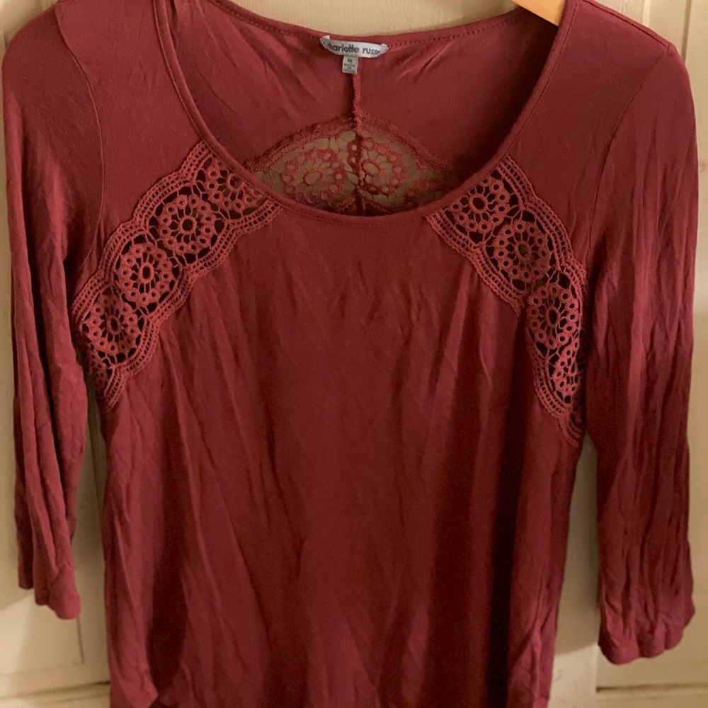Charlotte rouse long sleeve tee